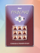 Buy Foreign and Higher Studies PyraCard