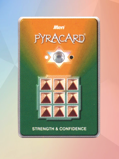 Buy Strength and Confidence PyraCard