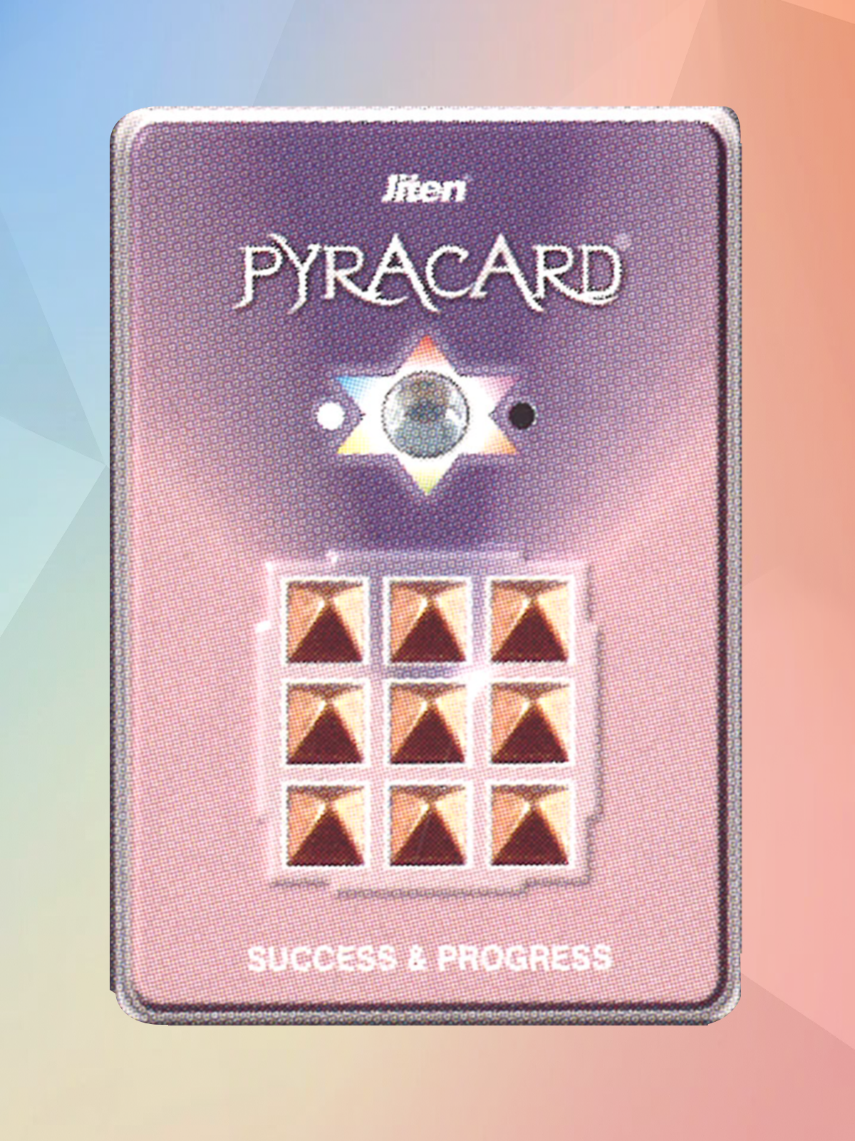 Buy Success and Progress PyraCard
